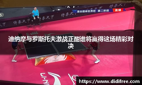 迪纳摩与罗斯托夫激战正酣谁将赢得这场精彩对决